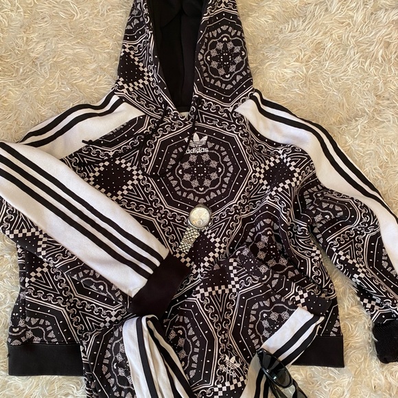 adidas paisley hoodie